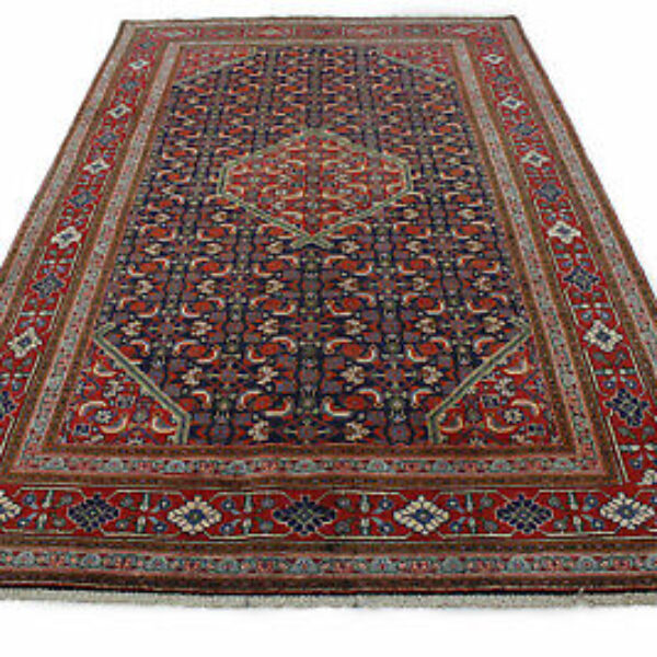 Alfombra persa alfombra oriental clásica Tabriz azul rojo en 300x190 Comprar alfombra oriental clásica Viena Austria online