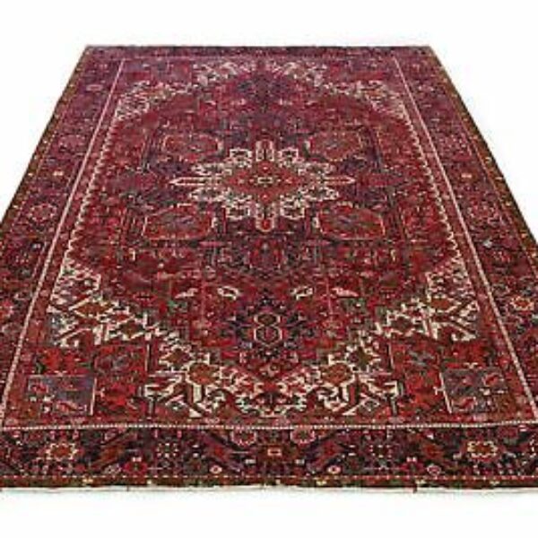 Alfombra persa alfombra clásica Heriz rojo en 400x270 Comprar alfombras clásicas Heris o Heriz Viena Austria online
