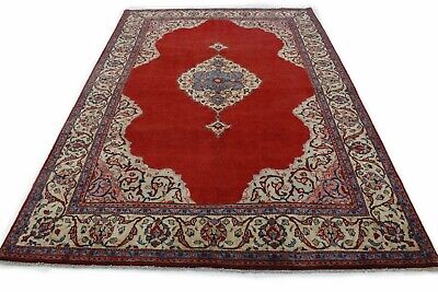 CLASSIC ORIENTAL RUG SAROUGH ROYAL RED WITH BEIGE IN 320X220 PERSIAN RUG ORIENTAL RUG
