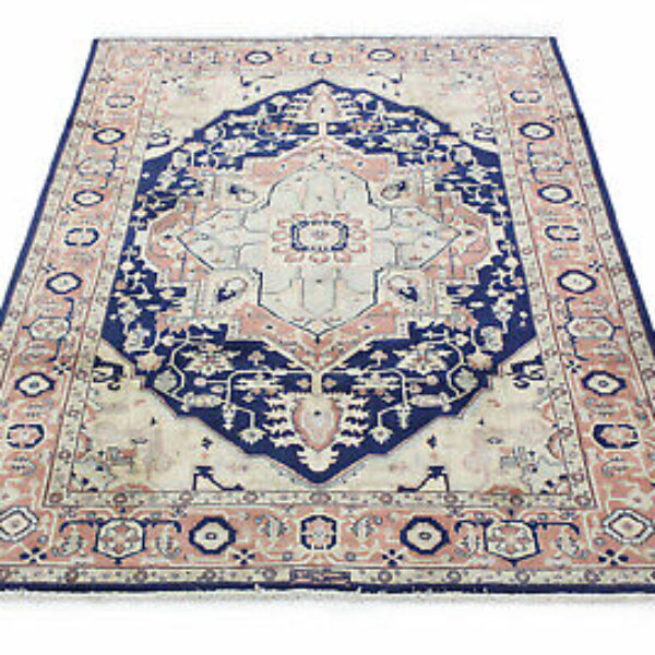 Персидський килим класичний східний килим Tabriz синій з яскравими деталями 280x200 Купити класичний східний килим Відень Австрія онлайн