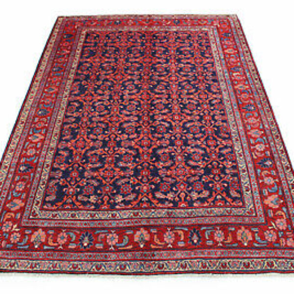 Persiešu paklājs klasisks austrumu paklājs Lilian Blue Red 310x210 klasiskā ziedu krāsā Vīne Austrija Pirkt tiešsaistē