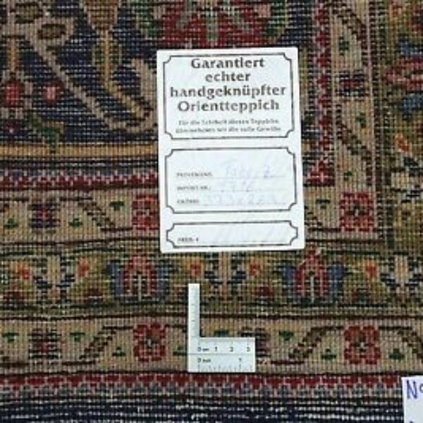 W1 (#221) like UUSI n. 270x185cm Käsinsolmittu persialainen matto Kirman Golfarang kukka-medaljonki uudella villa-antiikkiklassikolla Vienna Austria osta verkosta.