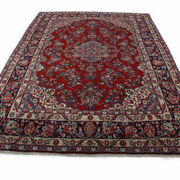 Persisk matta klassisk orientalisk matta Hamadan röd i 330x220 klassisk antik Wien Österrike köp online