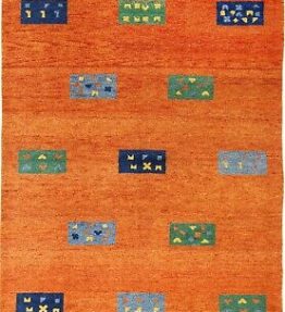 Indo Teppich Handgeknüpfter Gabbeh 235 cm x 167 cm Nr :58-11