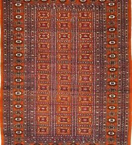 Original Pakistan Teppich Buchara 182 cm x 125 cm Top Zustand Nr :192-80