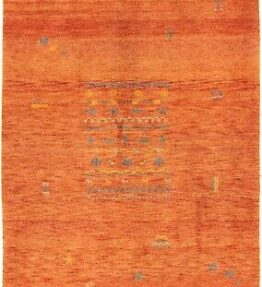 Indo Teppich Handgeknüpfter Gabbeh 197 cm x 136 cm Nr : 2596-27