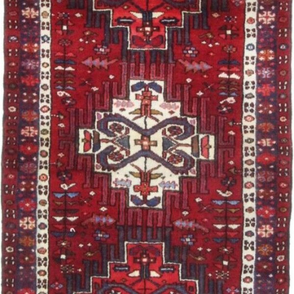 Koberec ručne viazaný Hamedan orientálny koberec 330 x 105 cm Perzský koberec klasický starožitný Viedeň Rakúsko kúpiť online