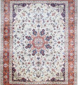 Original Perserteppich Tabriz 394 x 300 cm Nr 1834 Oriental Wollteppich