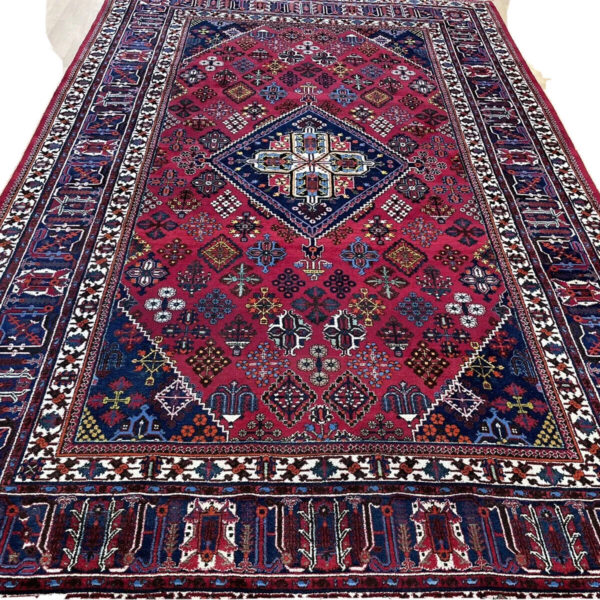 Særligt fint persisk tæppe MeyMey håndknyttet rødt 340x217cm Classic Persian Wien Østrig Køb online