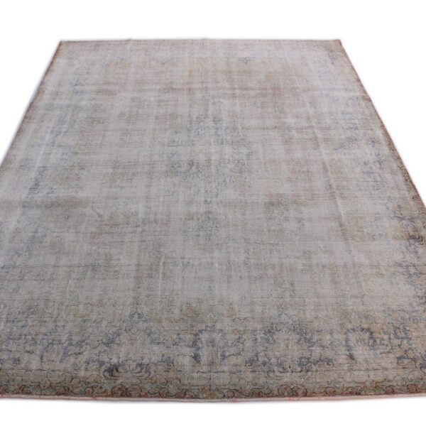 Kilimų turgaus dizaino senovinis smėlio spalvos smėlio pilkos spalvos kilimas 410x300 rankomis surištas modernus antikvarinis Vienna Austrija pirkite internetu