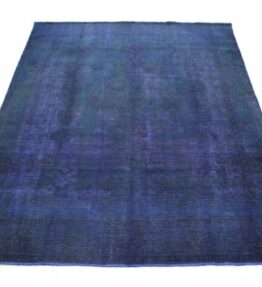 Teppichbazar Design Vintage-Teppich Blau in 410x300