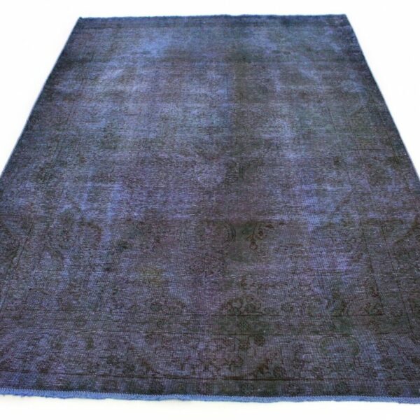 Carpet Bazaar Design Tapis Vintage Bleu Violet en 290x200 Moderne Antique Vienne Autriche Acheter en ligne