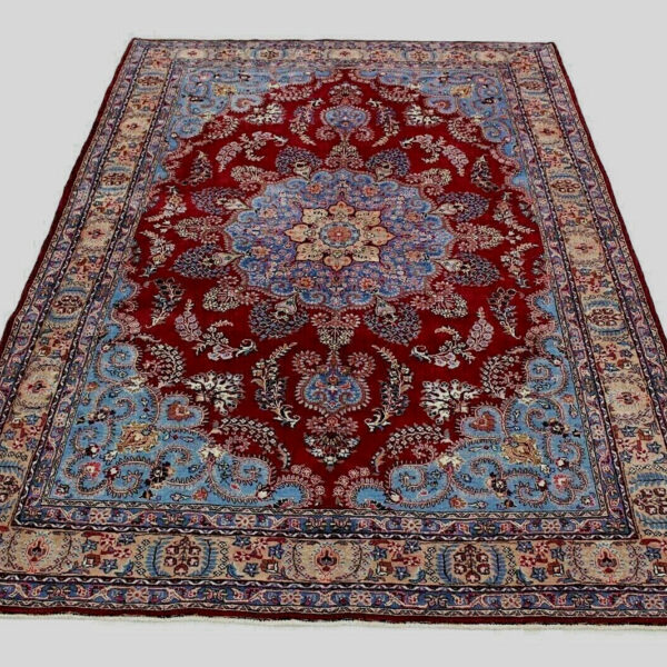 Dekoratív perzsa szőnyeg kivételes Mashad 340x240 kézzel csomózott Classic Mashad Vienna Austria Vásároljon online