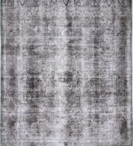 Handgeknüpfter Perserteppich Vintage Art Grau Farbe 387 cm x 300 cm Nr 2080