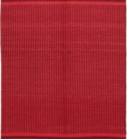 Handgewebte Kelim Modern Design 196 cm x 138 cm Rote Farbe Nr 197297