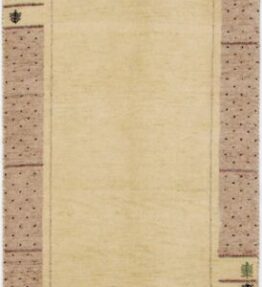 Indo Teppich Handgeknüpfter Gabbeh 149 cm x 93 cm Nr :77891-482