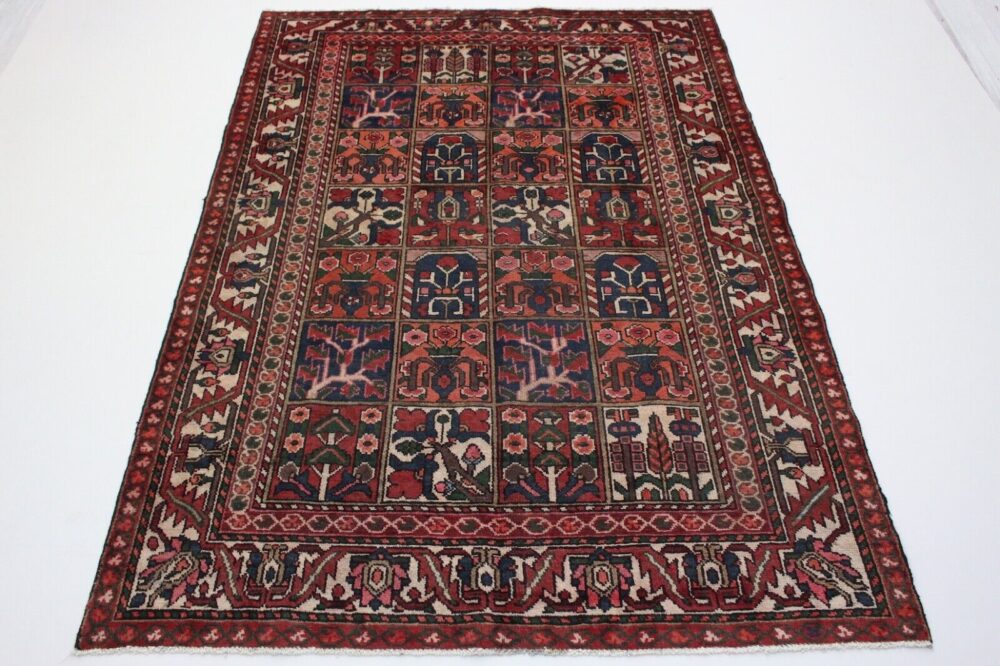 VÝPRODEJ SKLADŮ TOP PERSKÝ KOBEREC BAKHTIAR GARDEN VZOR 290X200 HANDKNOT 201911 PERSKÝ KOBEREC ORIENTÁLNÍ KOBEREC