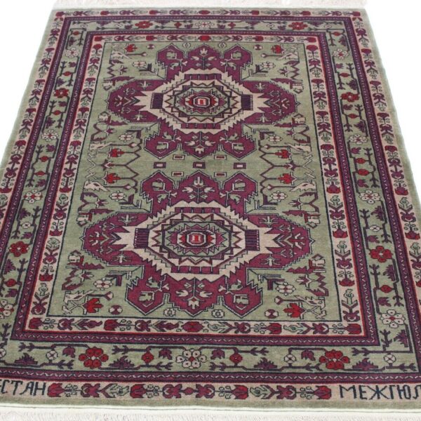 Orientalisk matta klassisk Azerbajdzjan matta vacker 190x160 handknuten klassisk orientalisk matta Wien Österrike köp online