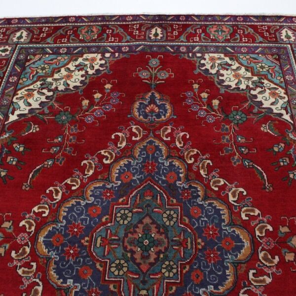 W1 (#221) als NIEUW ca. 270x185cm Handgeknoopt Perzisch tapijt Kirman Golfarang bloemenmedaillon met scheerwol antiek klassiek Wenen Oostenrijk koop online