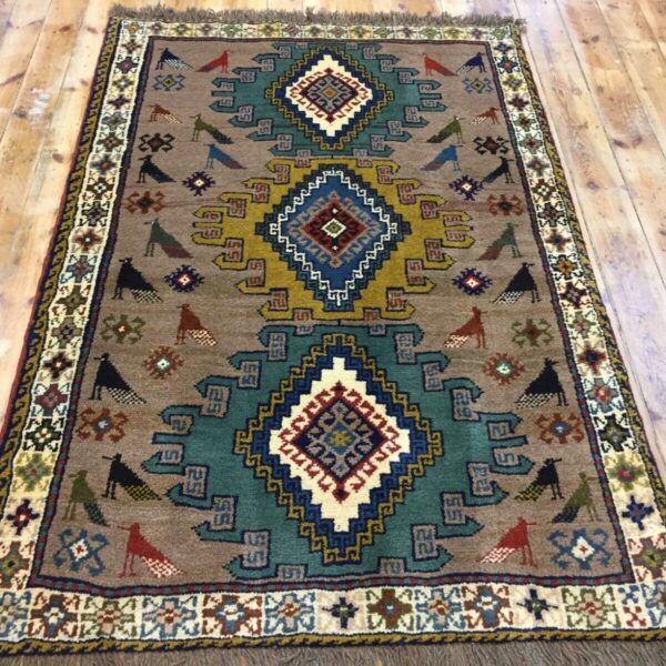 천연 양털로 만든 페르시아 카펫 마샤드 183x114 클래식 마샤드 비엔나 오스트리아 온라인 구매