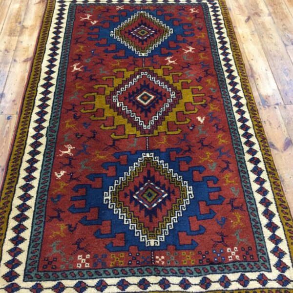 천연 양털로 만든 페르시아 카펫 마샤드 193x118 클래식 마샤드 비엔나 오스트리아 온라인 구매
