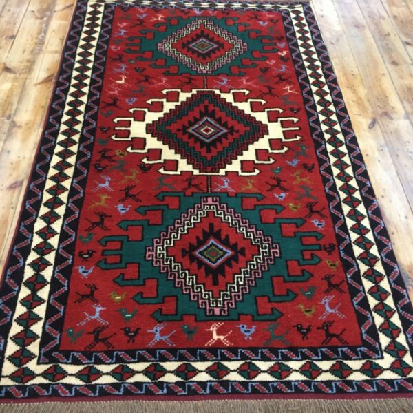 Персийски килим Mashad с естествена овча вълна ръчно плетен 200x118 Classic Mashad Виена Австрия Купете онлайн