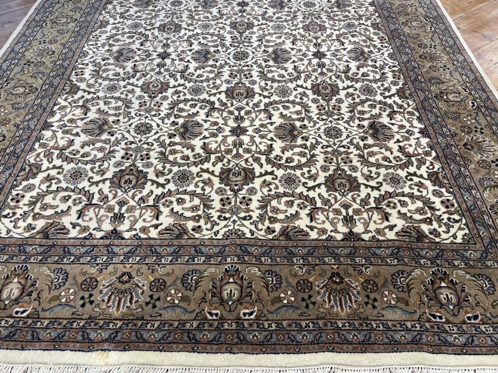 TOP QUALITÄT TOP DEKORATIV TABRIZ KASCHMIR HANDGEKNÜPFT 300/250 SEHR STILVOLL PERSERTEPPICH ORIENTTEPPICH