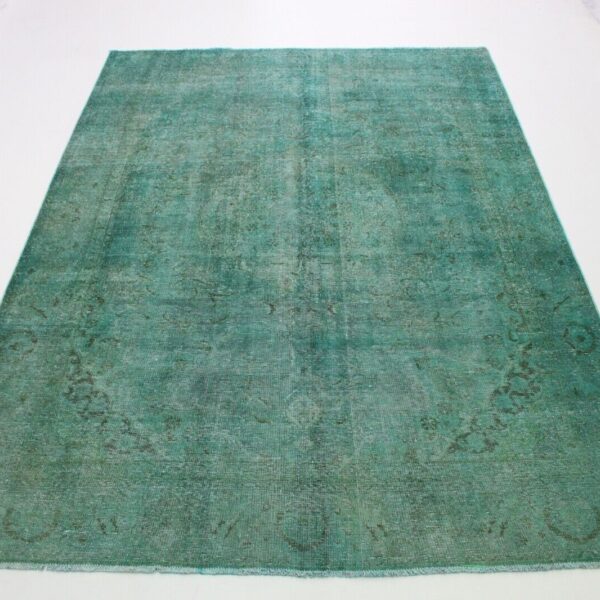 Top Vintage Perserteppich Carpet türkis Antik Look 330x230 handgeknüpft Modern antik Wien Österreich Online Kaufen