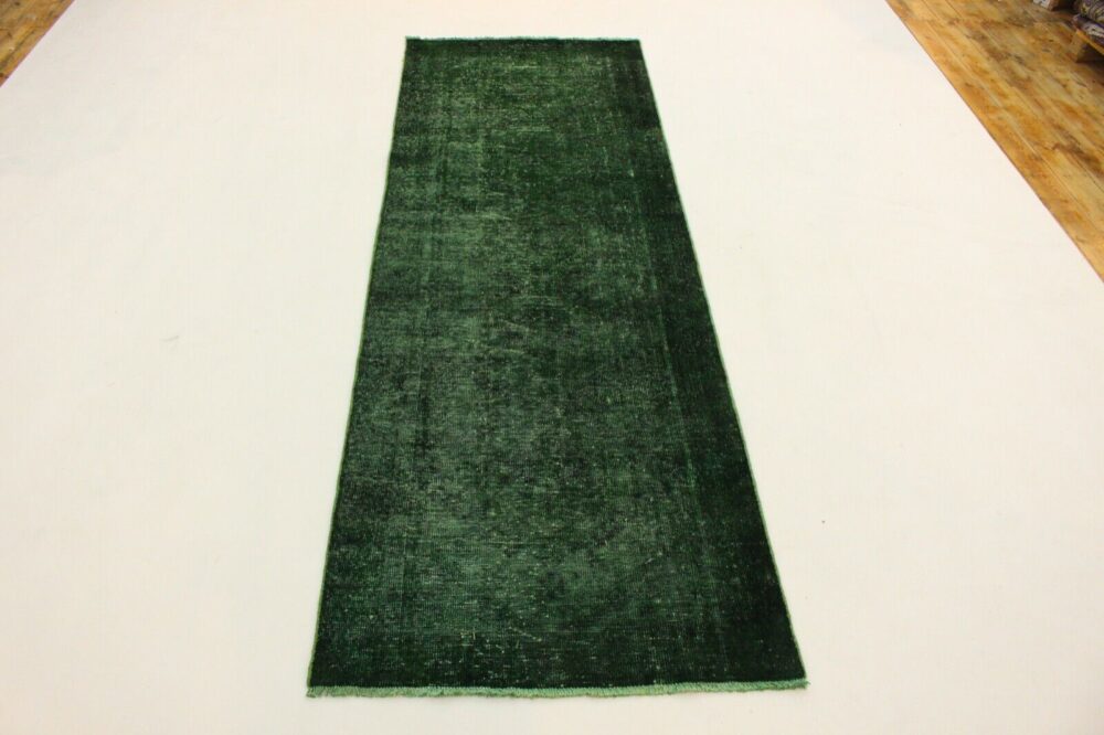 سجادة فارسية عتيقة بمقبض من الطين الأخضر 300X100 KL 213113 سجادة فارسية سجادة أورينتال