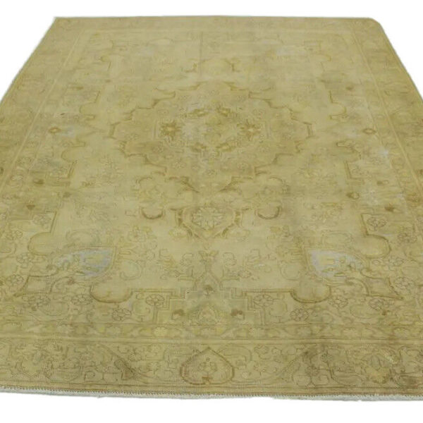 Старовинний персидський килим сучасний пісочно-бежевий 340x230 вживаний вигляд ручної роботи сучасний старовинний Відень Австрія купити онлайн