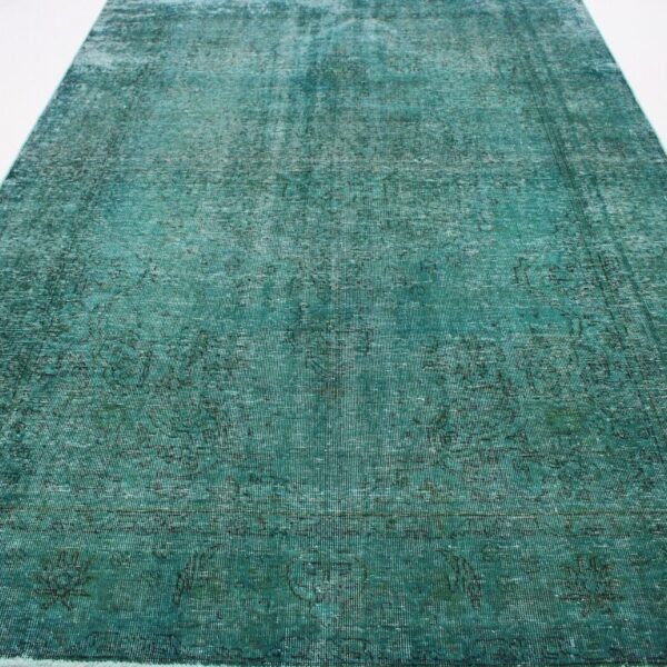Tappeto persiano vintage bellissimo tappeto turchese aspetto antico 290x200 annodato a mano moderno antico Vienna Austria acquista online