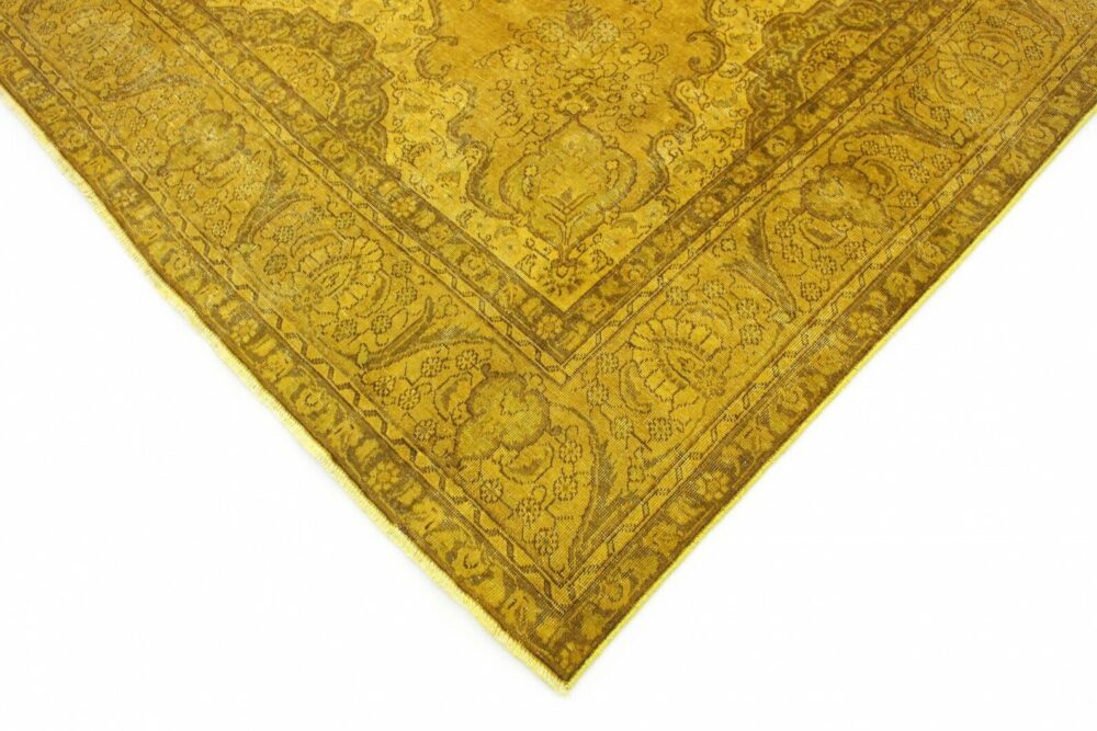 سجاد عتيق أصفر ذهبي في 330 × 240 سجاد فارسي سجاد شرقي