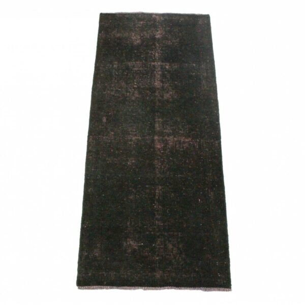 Vintage tapijtloper zwart in 160x60cm modern antiek Wenen Oostenrijk online kopen