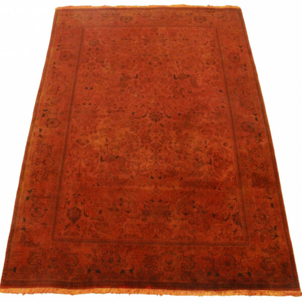 Vintage Teppich Orange Rost in 280x170cm Modern antik Wien Österreich Online Kaufen