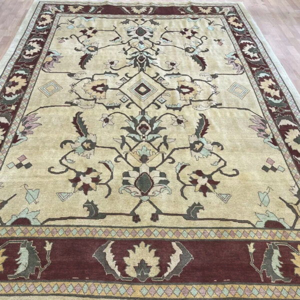 Orientálny koberec Krásna jemná béžová Ziegler/ručne pradená vlna 288/223 klasická béžová Viedeň Rakúsko Kúpiť online