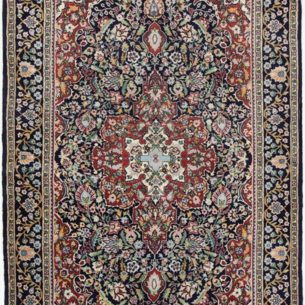 #Y81019 Ръчно плетен ориенталски килим Sarough син цвят 188 x 120 cm Персийски килим Classic 100 Виена Австрия Купете онлайн