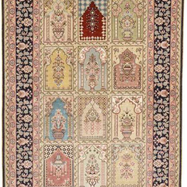 Orientalsk teppe Hereke 80 x 124 cm Håndknyttet Kina Klassisk Kina Wien Østerrike Kjøp på nett