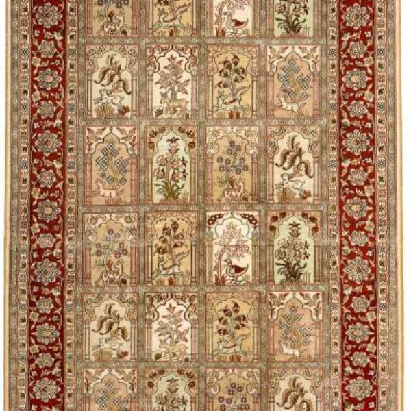 오리엔탈 카펫 Hereke 96 x 152 cm 손으로 묶은 중국 클래식 중국 비엔나 오스트리아 온라인 구매