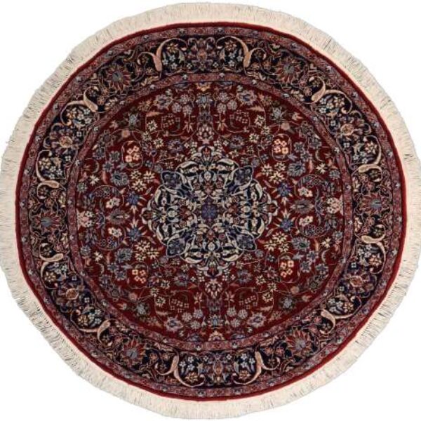 Orientalisk matta Isfahan 103 x 103 cm Handknuten China Classic Kina Wien Österrike Köp online