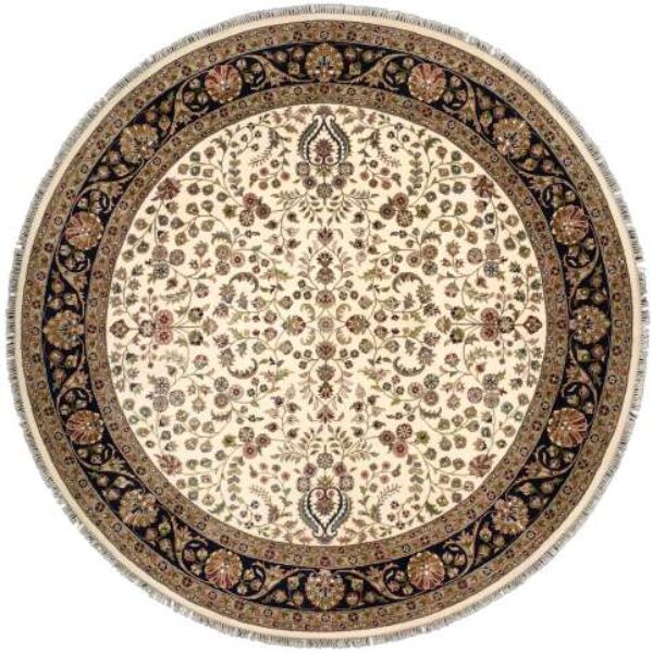 Orientalsk tæppe Isfahan 247 x 247 cm Classic Floral Wien Østrig Køb online