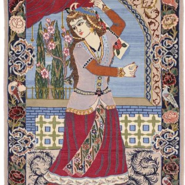 Persiškas kilimas Isfahan 73 x 103 cm Classic Arak Vienna Austria Pirkite internetu