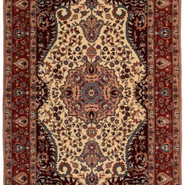 Orientalsk teppe Isfahan 95 x 155 cm Håndknyttet Kina Klassisk Kina Wien Østerrike Kjøp på nett