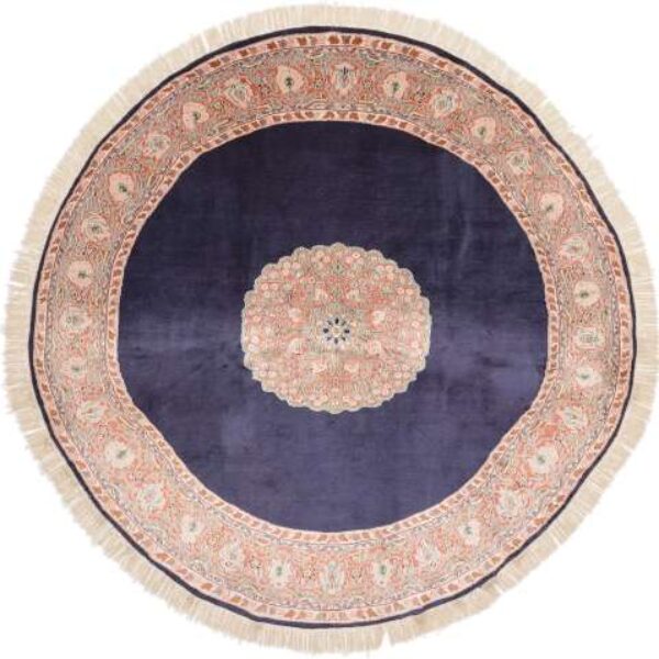 Orientalsk tæppe Kashmir silke 240 x 240 cm Klassiske håndknyttede tæpper Wien Østrig Køb online
