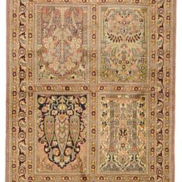 오리엔탈 카펫 카슈미르 실크 77 x 184 cm 클래식 핸드 매듭 카펫 비엔나 오스트리아 온라인 구매
