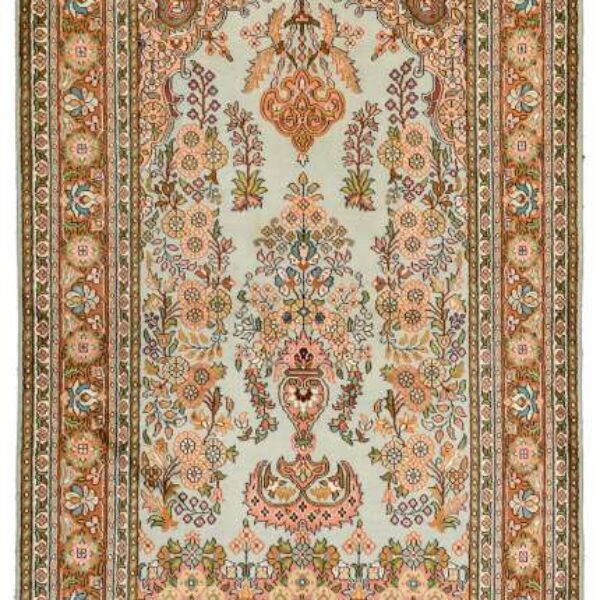 Orientteppich Kashmirseide Vasen 96 x 157 cm Klassisch Handgeknüpfte Teppiche  Wien Österreich Online Kaufen