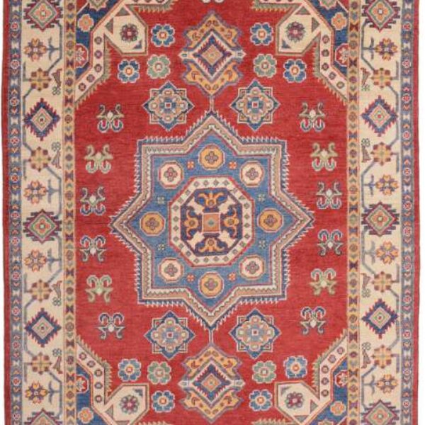 Austrumu paklājs Kazak 122 x 186 cm Pērciet klasiskus ar rokām mezglotus paklājus Vīne Austrija tiešsaistē