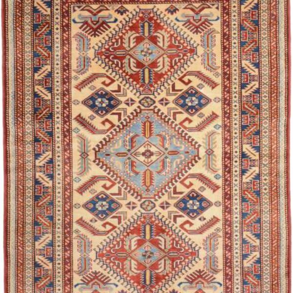 Orientalsk teppe Kazak fint 124 x 173 cm Kjøp klassiske håndknyttede tepper Wien Østerrike på nett