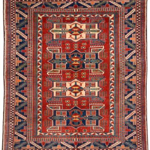 Orientalsk tæppe Kazak Shirvan 188 x 212 cm Klassisk Afghanistan Wien Østrig Køb online
