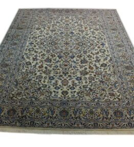 Classic carpet Kashan in 400x300 hand-knotted