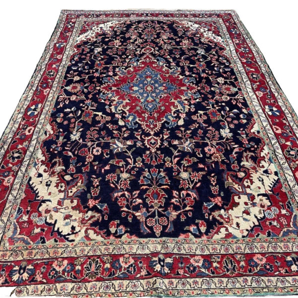 Išpardavimas sandėlyje Persiškas kilimas Hamadan classic 283x191 Rankomis surištas Su sertifikatu
